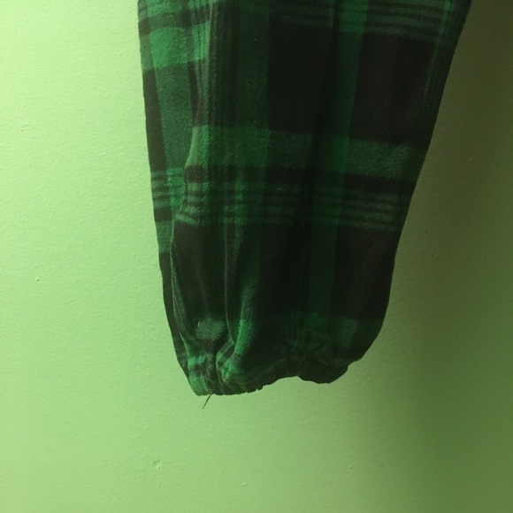 GREEN Plaid cargo pants - Picture 2 of 5
